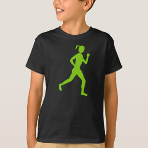Runner (Vrouw) - Martian Green T-shirt
