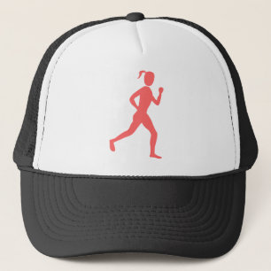 Runner (Vrouw) - Tropisch roze Trucker Pet