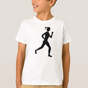 Runner (Vrouw) - Zwart T-shirt