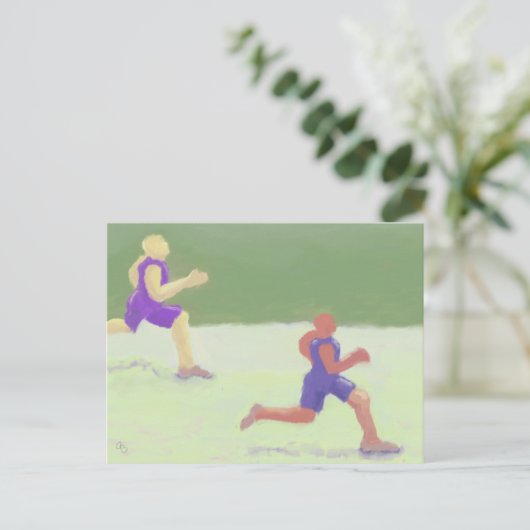 Runners, Briefkaart (Staand voorkant)