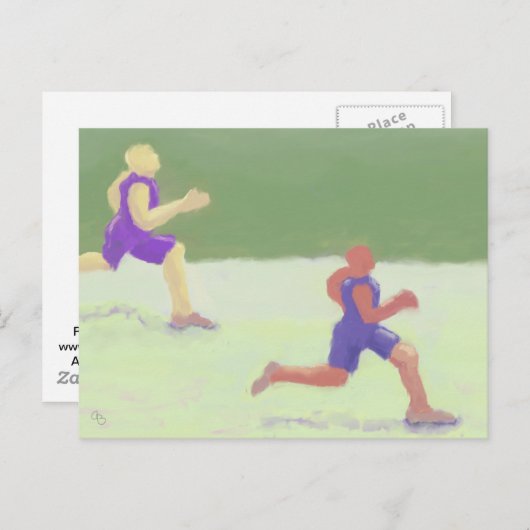 Runners, Briefkaart (Voorkant / Achterkant)