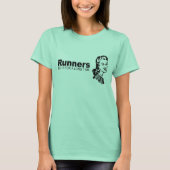 Runners doen het lang t-shirt (Voorkant)