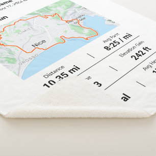 Runners Gift Blanket Sherpa Deken