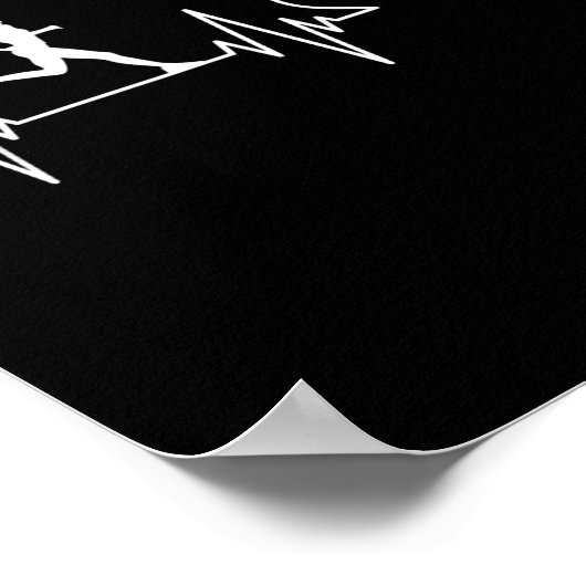 Runners Heartbeat  Poster (Hoek)