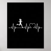 Runners Heartbeat  Poster (Voorkant)