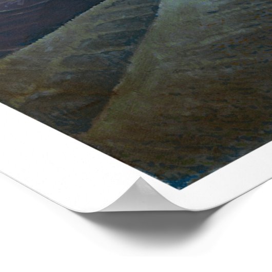 Runners in Poly Canyon Poster (Hoek)