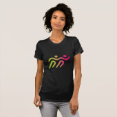 Runners jongen met meisjes t-shirt (Voorkant volledig)