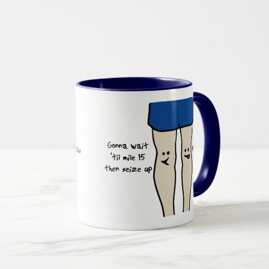 Runners Knees Mok (Voorkant rechts)