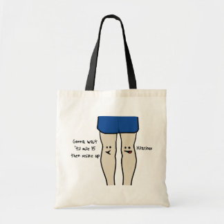 Runners Knees Tote Bag