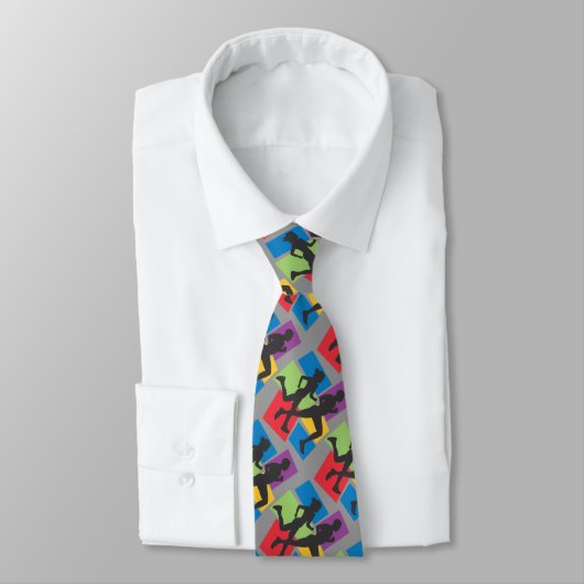 Runners Man Necktie Stropdas (Gebonden)