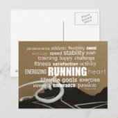 Runners Motivatie Collage Briefkaart (Voorkant / Achterkant)
