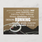 Runners Motivatie Collage Briefkaart (Voorkant)