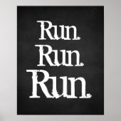 Runners om lijst te doen poster (Voorkant)