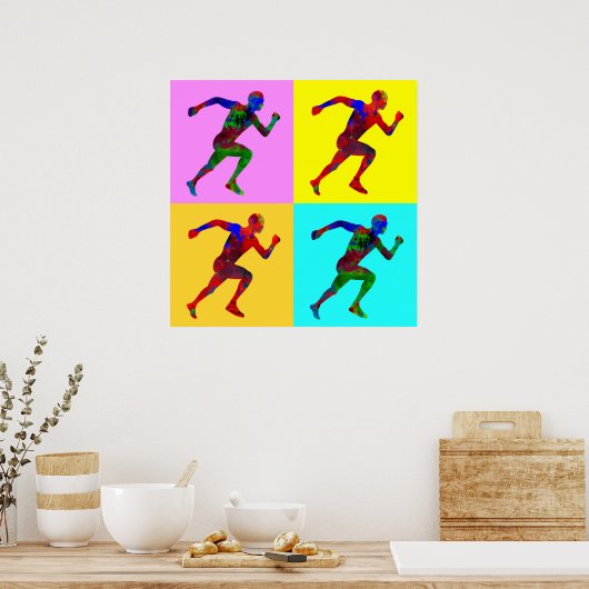 Runners Poster (Keuken)