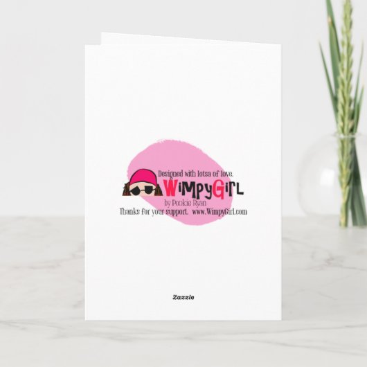 Runner's Prayer Kaart (Achterkant)