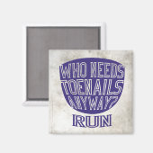 Runners Toenails Magneet (Voorkant / Achterkant)