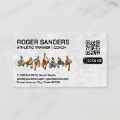 Runners Top Uitzicht | Coach Trainer Visitekaartje (Voorkant)