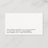 Runners Top Uitzicht Visitekaartje (Achterkant)