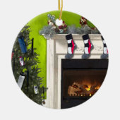 Runner's Tree Keramisch Ornament (Voorkant)