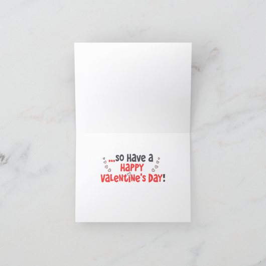 Runners Valentijn - u kunt niet Cupid Kaart oversc (Binnen)