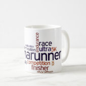 Runner's Words Koffiemok (Voorkant rechts)