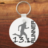 Runners Zone Half Marathongeschenken en kleding Sleutelhanger (Voorkant)