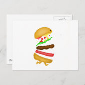 Runnin burger briefkaart (Voorkant / Achterkant)