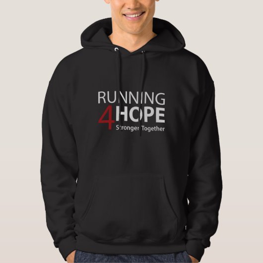 Running4Hope Stronger Together Hoodie (Voorkant)