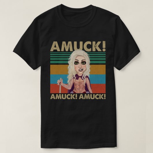 Running Amuck - The Witchy Call to Chaos T-shirt (Design voorkant)