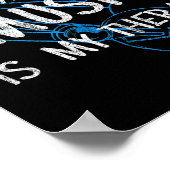 Running And Music Is My Therapy Headphones Design  Poster (Hoek)