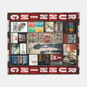 RUNNING ART Runner papa Mam Tour Fleece Deken (Voorkant (Horizontaal))