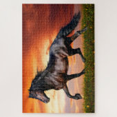 Running at Sunset Legpuzzel (Verticaal)