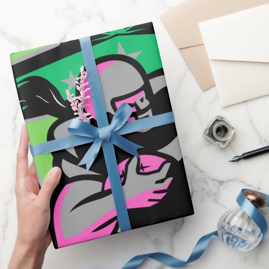Running back cadeaupapier (Geschenken)
