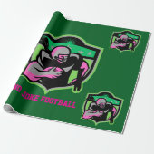 Running back cadeaupapier (Uitgerold)