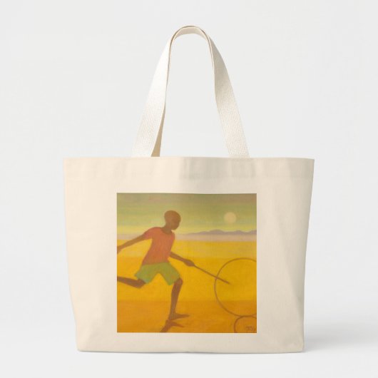 Running Boy 2010 Grote Tote Bag (Voorkant)
