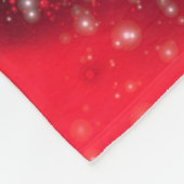 Running Bull Fleece Deken Rode Sterrennacht (Hoek)