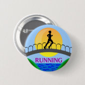 RUNNING BUTTON (Voorkant /achterkant)