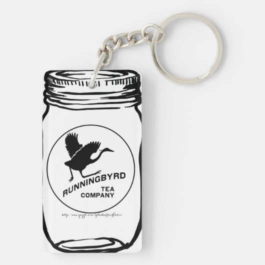 "Running Byrd Tea Company" Sleutelhanger (achterkant)