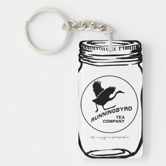 "Running Byrd Tea Company" Sleutelhanger (Voorkant)