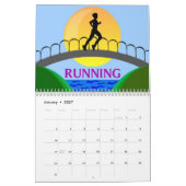 RUNNING CALENDAR KALENDER (Jan 2027)