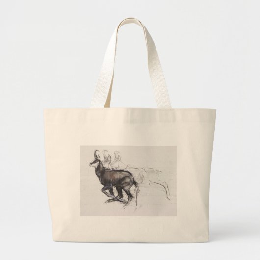 Running Chamois Grote Tote Bag (Voorkant)