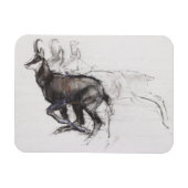 Running Chamois Magneet (Horizontaal)