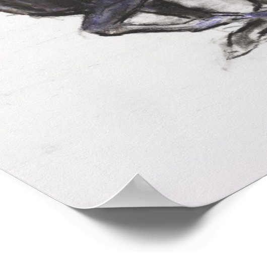 Running Chamois Poster (Hoek)