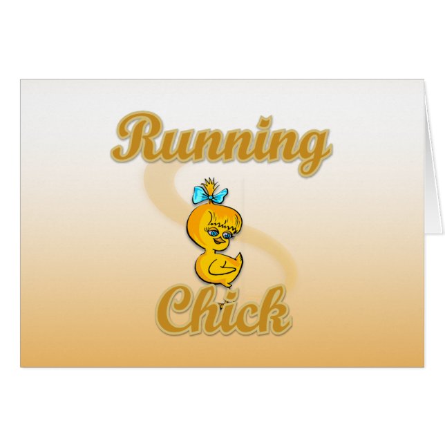 Running Chick (Voorkant Horizontaal)