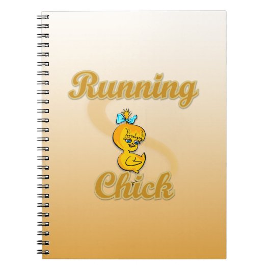 Running Chick Notitieboek (Voorkant)