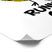 Running Chick Poster (Hoek)