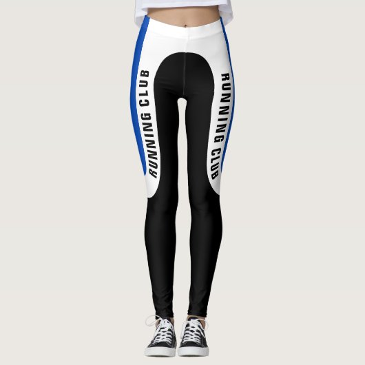 Running Club Leggings Versie 1 (Voorkant)