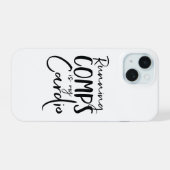 Running Comps is mijn cardio mobiele telefoon hoes iPhone 15 Case (Achterkant horizontaal)