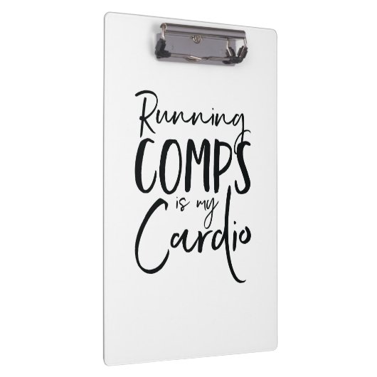 Running Comps is mijn Cardio RE klembord (Rechts)