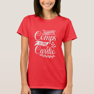 Running Coms is mijn cardio, makelaar T-shirt